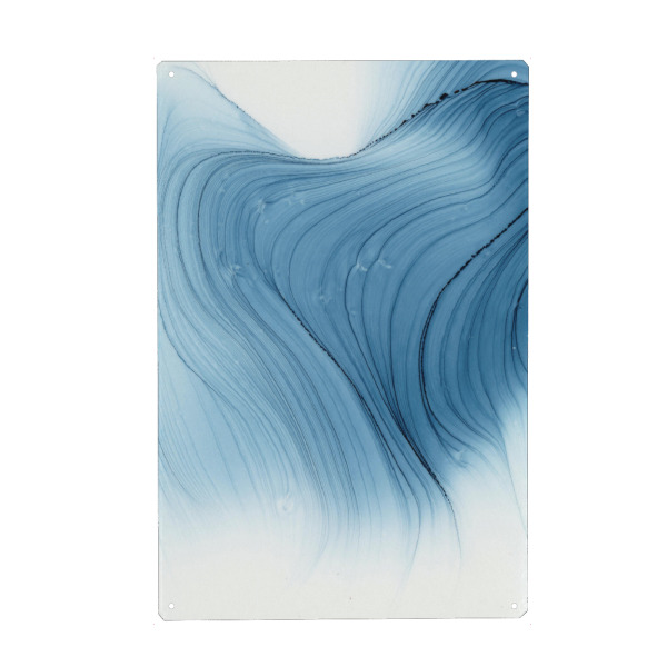 Holzbild "Fluss V" artboxONE - Abstrakt - Abstract,Bloom,Art,Kunst,Abstrakt,Fluid,Pouring,Alkohol,Alcohol,Painting,Illustration,Decor,Design,Ink,Tinte