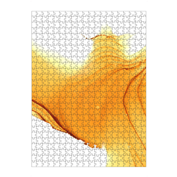 Puzzle Ravensburger "Gelb X" artboxONE - Abstrakt