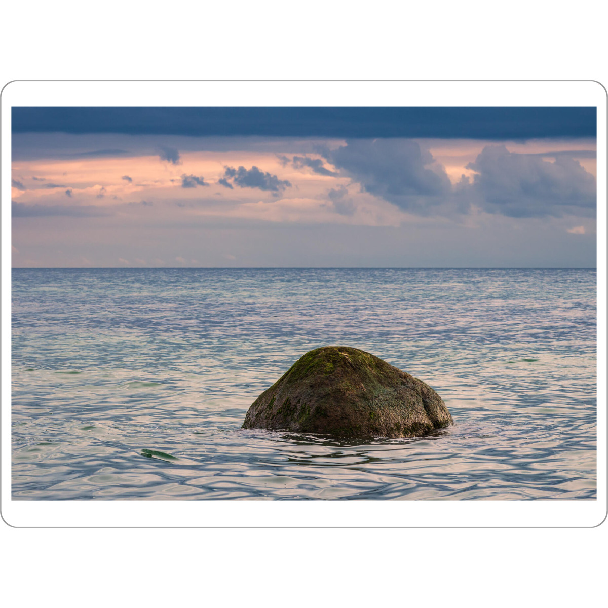 Tischset "Findling an der Ostseeküste" artboxONE - Natur,Reise,Reise / Strand und Meer