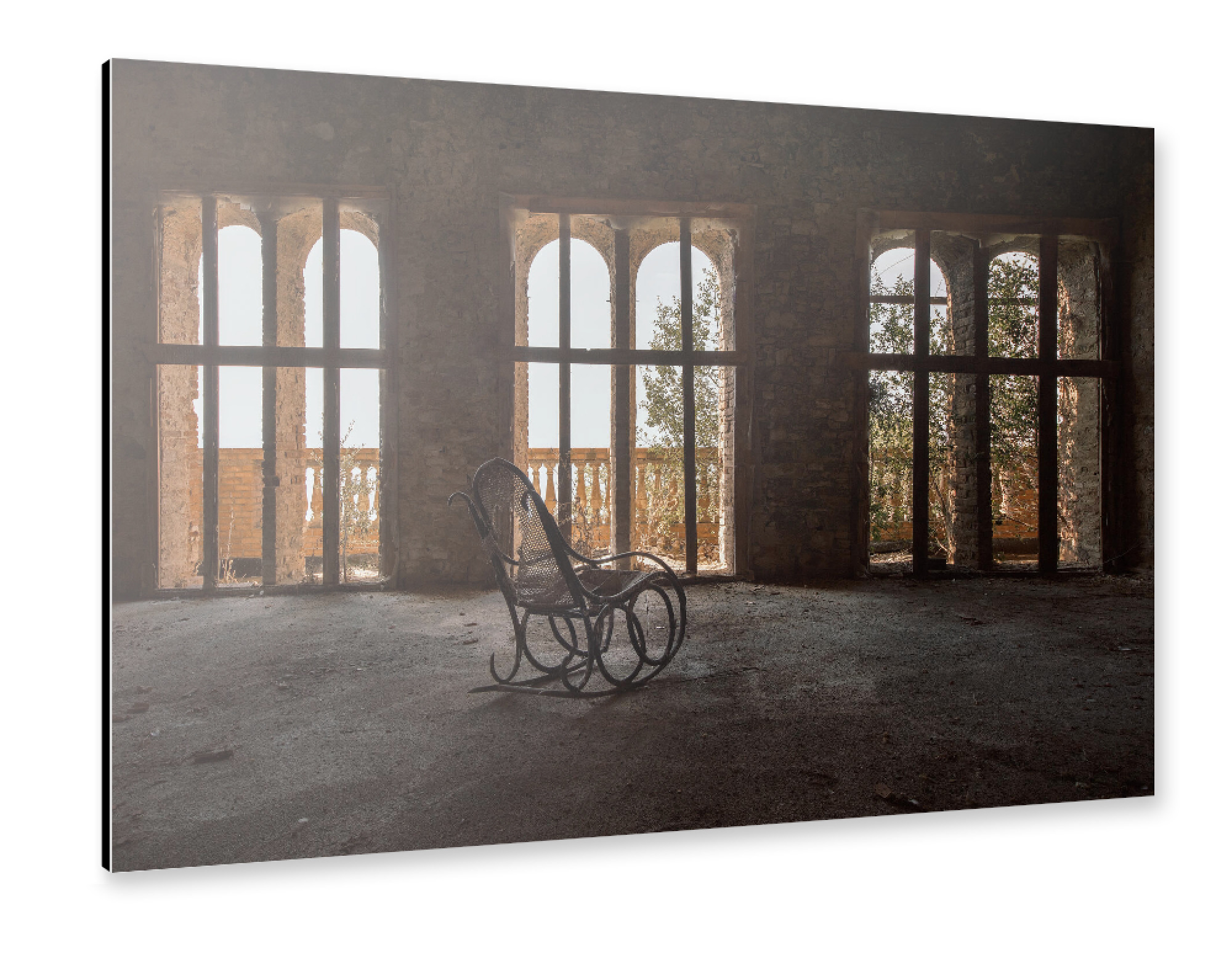 Alu-Dibond "The Chair" 30x20 cm artboxONE