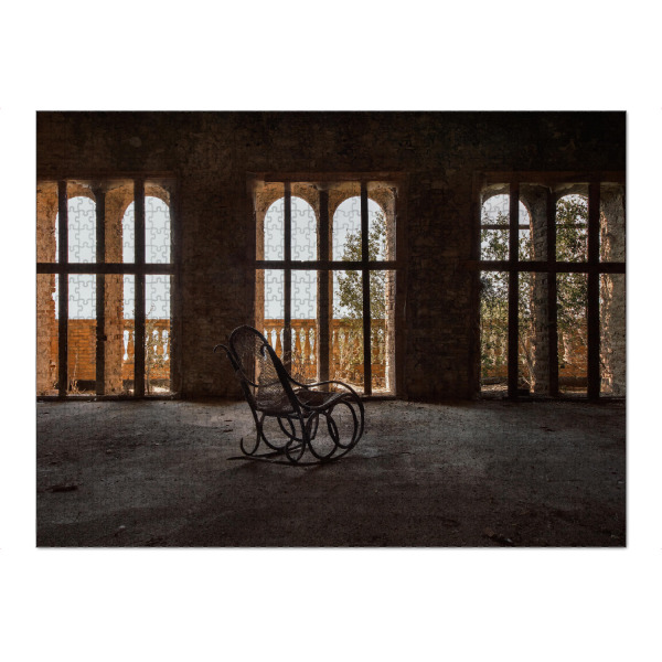 Puzzle Ravensburger "The Chair" artboxONE - Architektur