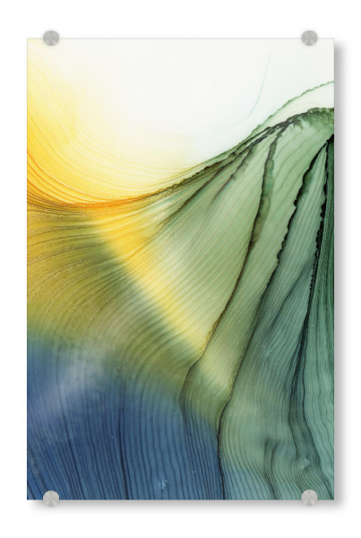 Acrylglasbild "Abstract Wald" artboxONE - Abstrakt