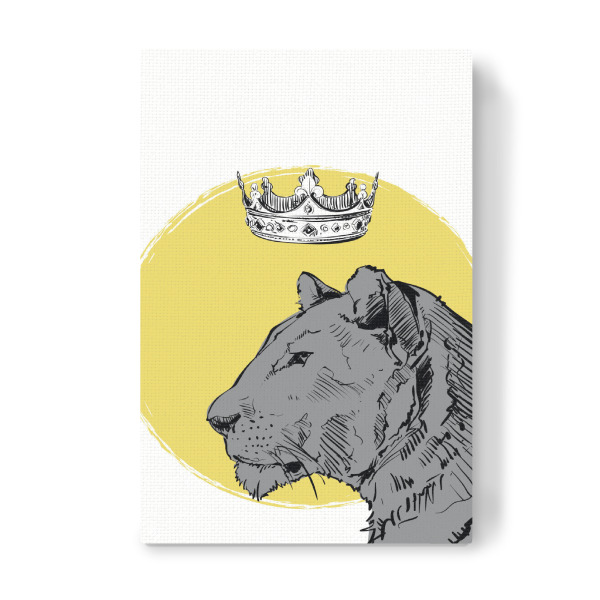 Leinwandbild "Lion queen" artboxONE - Natur,Tiere,Reise / Afrika