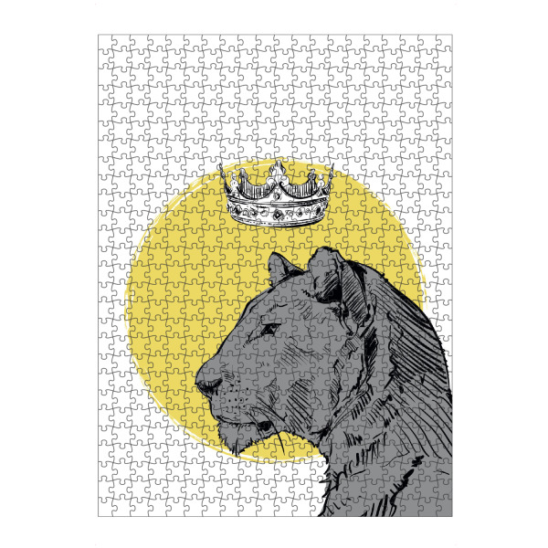 artboxONE Puzzle "Lion queen" artboxONE - Natur,Tiere,Reise / Afrika