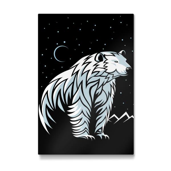 Galerie-Print "Tribal Polar Bear" 30x20 cm artboxONE