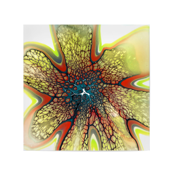 Poster 20x20 cm "Warm N Cold Bloom" artboxONE - Abstrakt