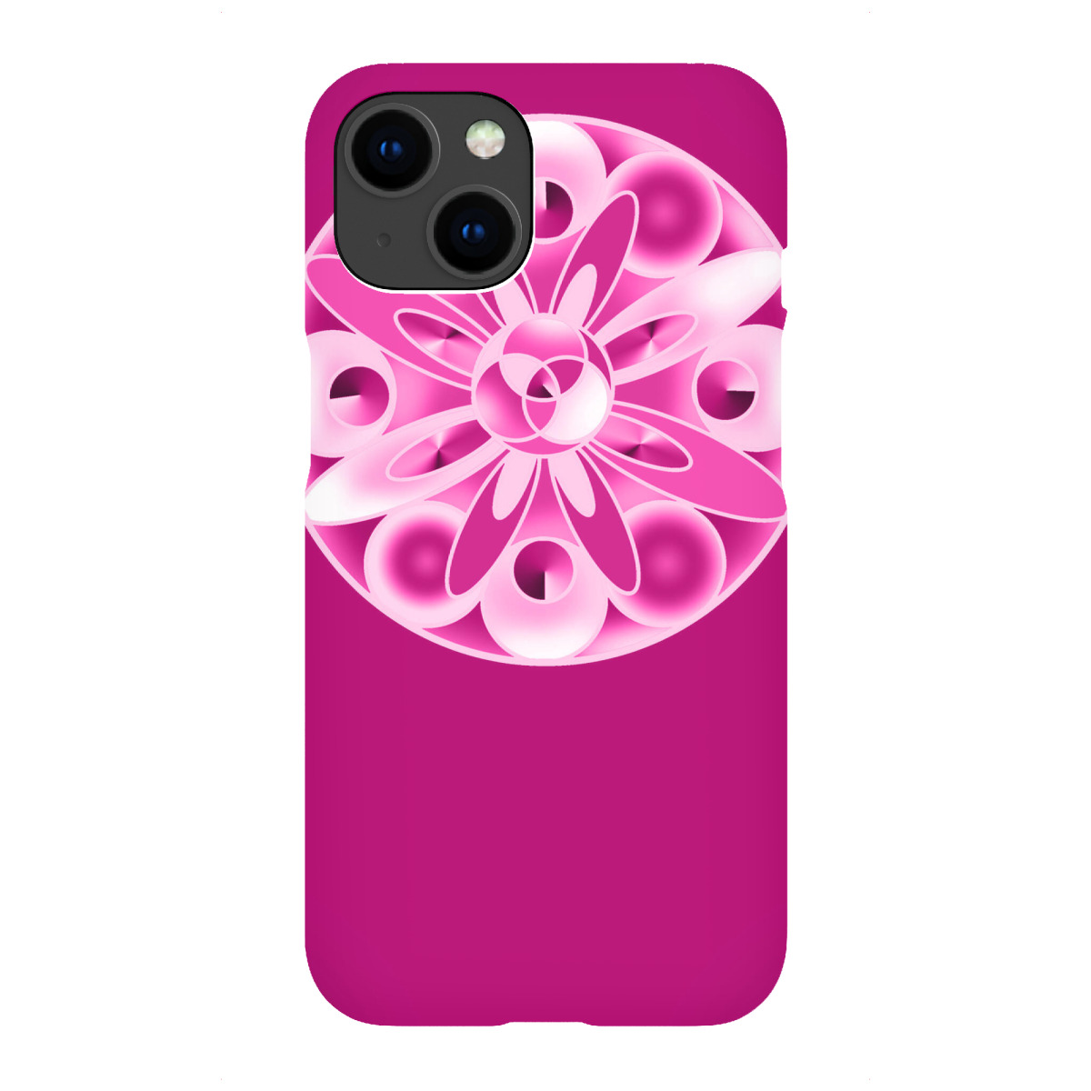 iPhone "Orna magenta" Premium-Case Handyhülle artboxONE
