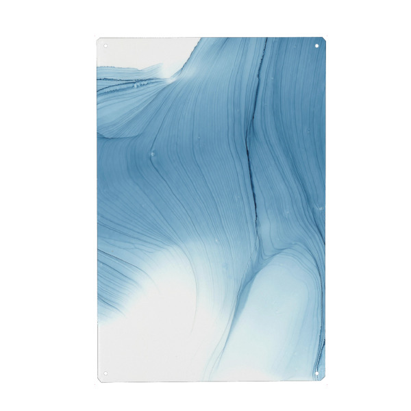 Holzbild "M Berg" artboxONE - Abstrakt - Abstract,Bloom,Art,Kunst,Abstrakt,Fluid,Pouring,Alkohol,Alcohol,Painting,Illustration,Decor,Design,Ink,Tinte