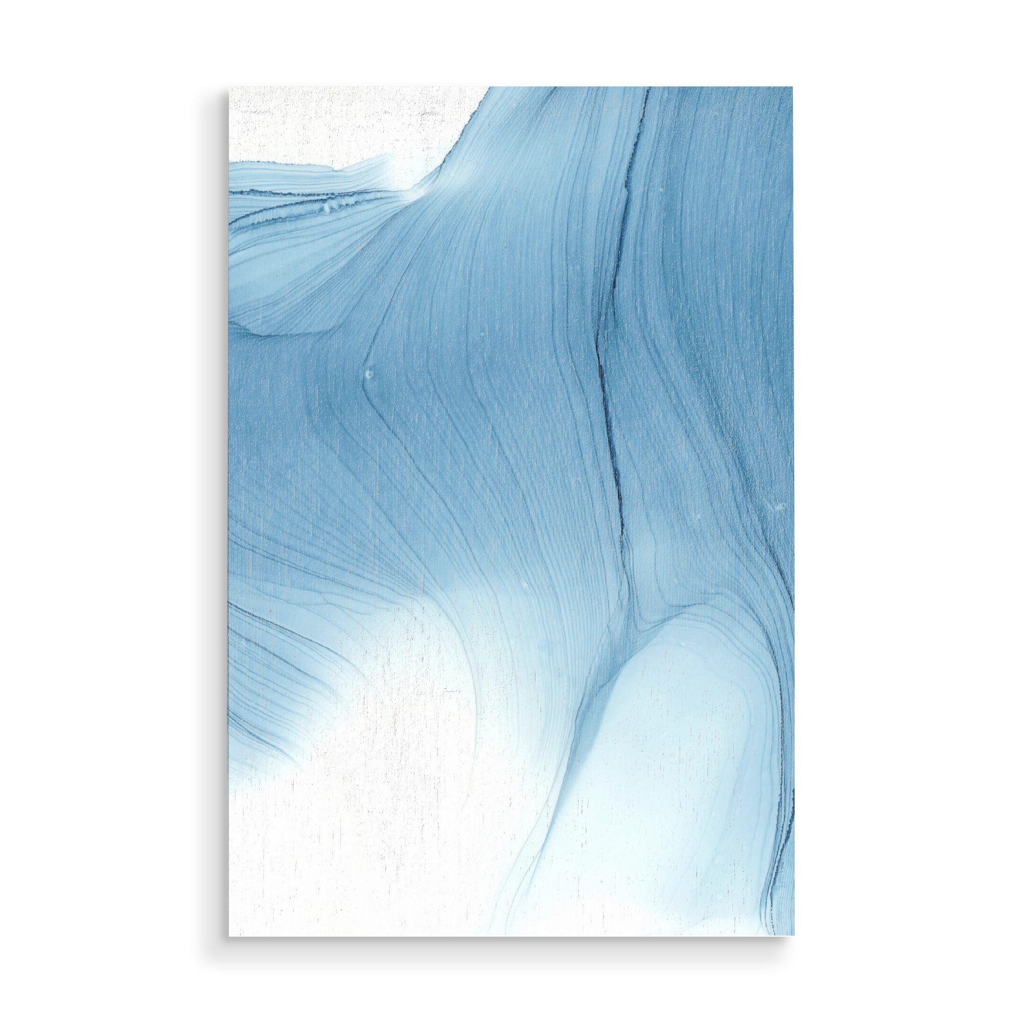 Holzbild "M Berg" artboxONE - Abstrakt - Abstract,Bloom,Art,Kunst,Abstrakt,Fluid,Pouring,Alkohol,Alcohol,Painting,Illustration,Decor,Design,Ink,Tinte