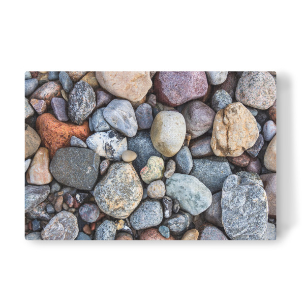 Leinwandbild "Steine am Strand" artboxONE - Natur,Reise,Reise / Strand und Meer