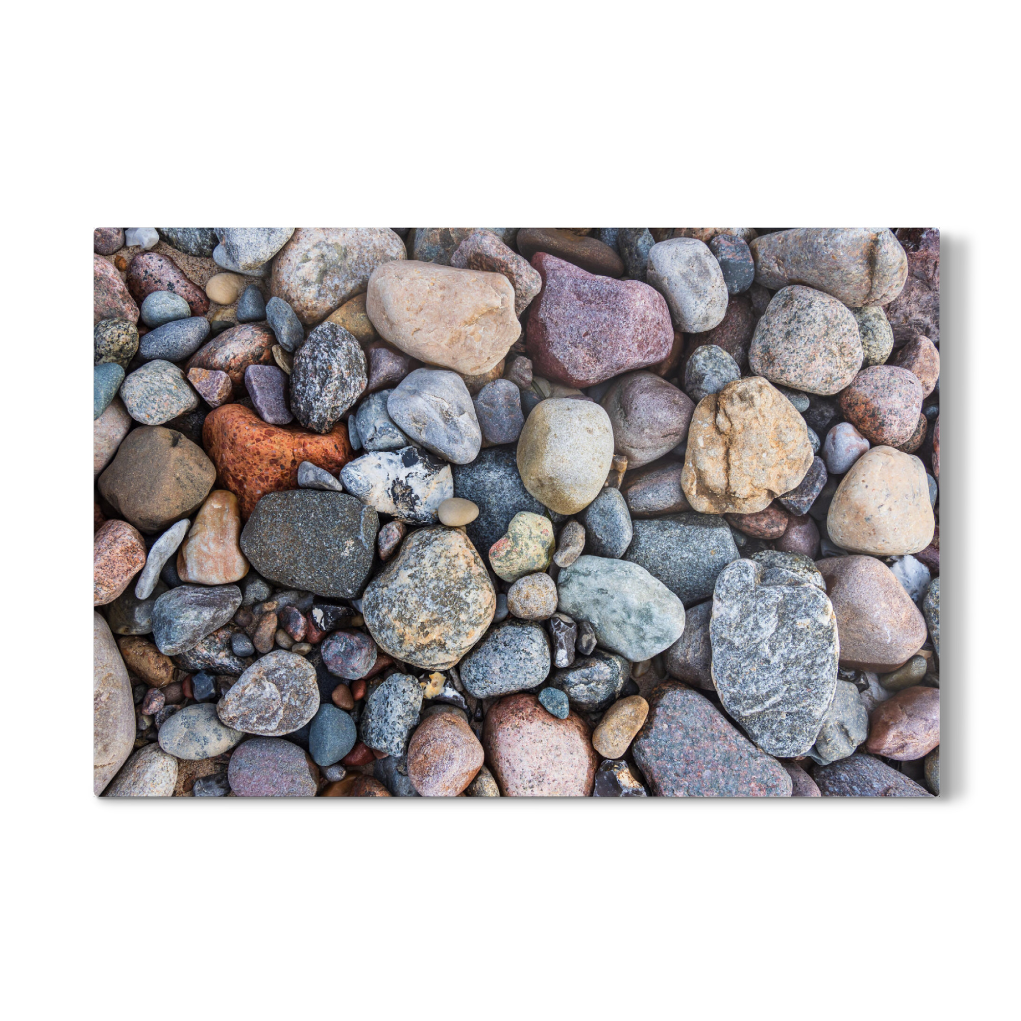 Galerie-Print "Steine am Strand" 75x50 cm artboxONE