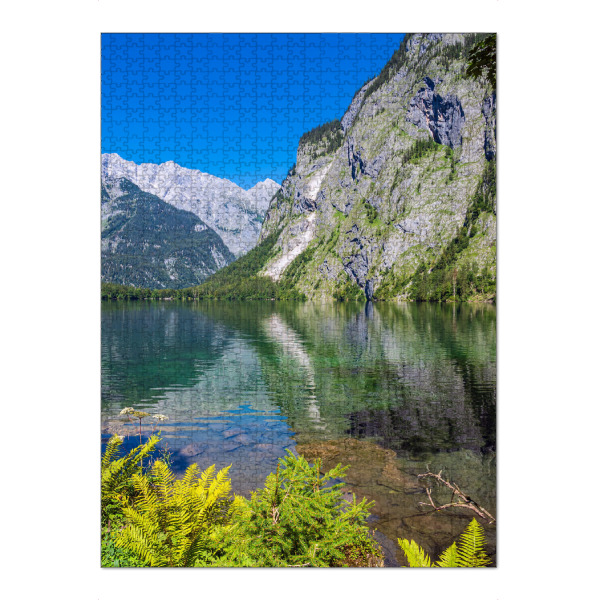 Puzzle Ravensburger "Der Obersee in Bayern" artboxONE - Natur,Reise