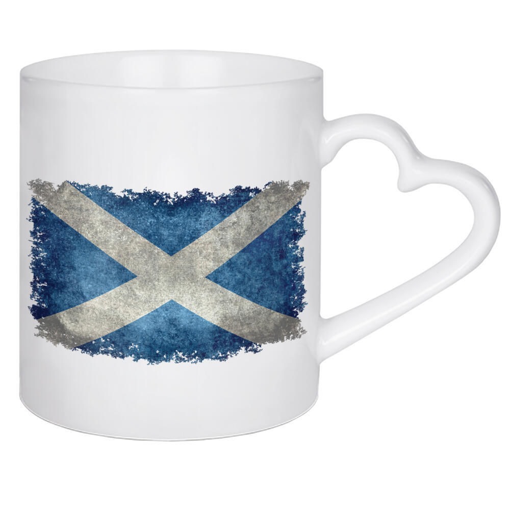 Herztasse "Flag of Scotlande" artboxONE - Reise - Schottland,Fußball,Flagge