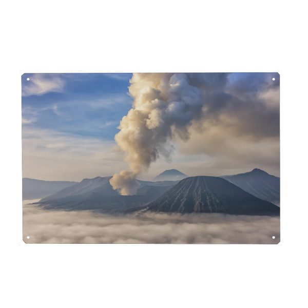 Holzbild "Bromo National Park" artboxONE - Natur,Reise,Reise / Asien,Reise / Länder