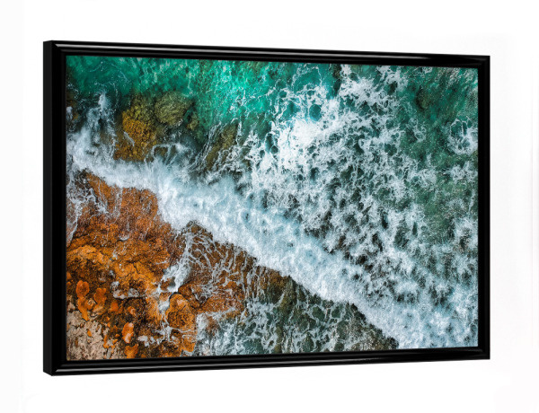 Poster mit schwarzem Rahmen "Ibiza New Freedom" artboxONE - Städte,Natur,Reise,Reise / Strand und Meer