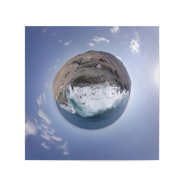 Poster 20x20 cm "Fuerteventura - Playa del Valle" artboxONE - Natur,Reise,Reise / Strand und Meer,Reise / Länder