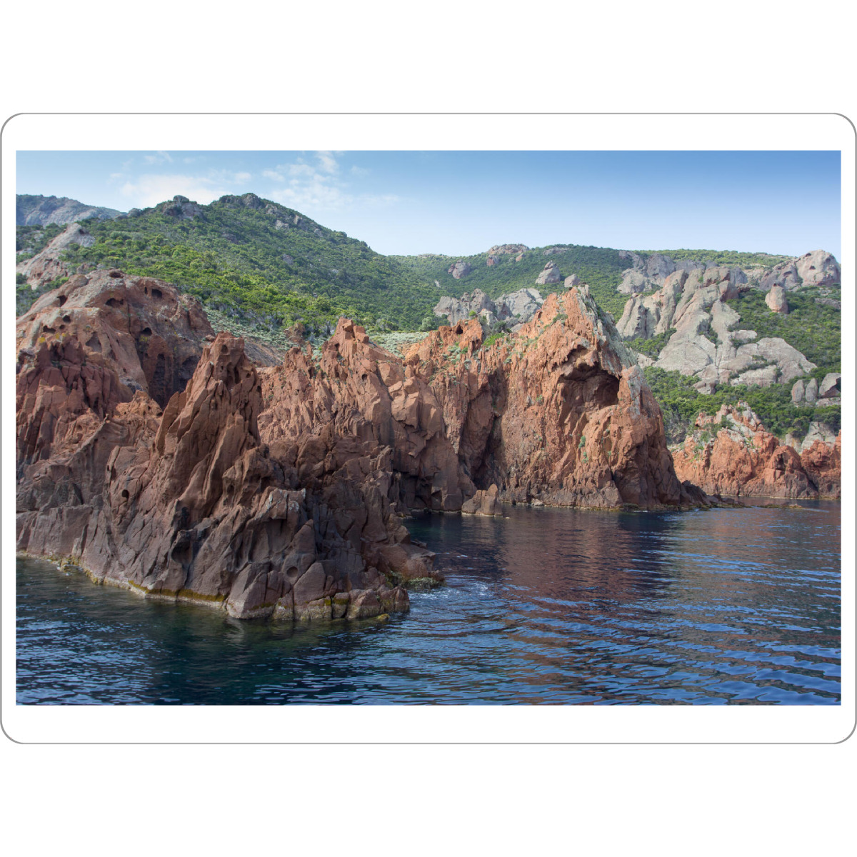 Tischset "La Scandola - Korsika" artboxONE - Natur,Reise / Länder