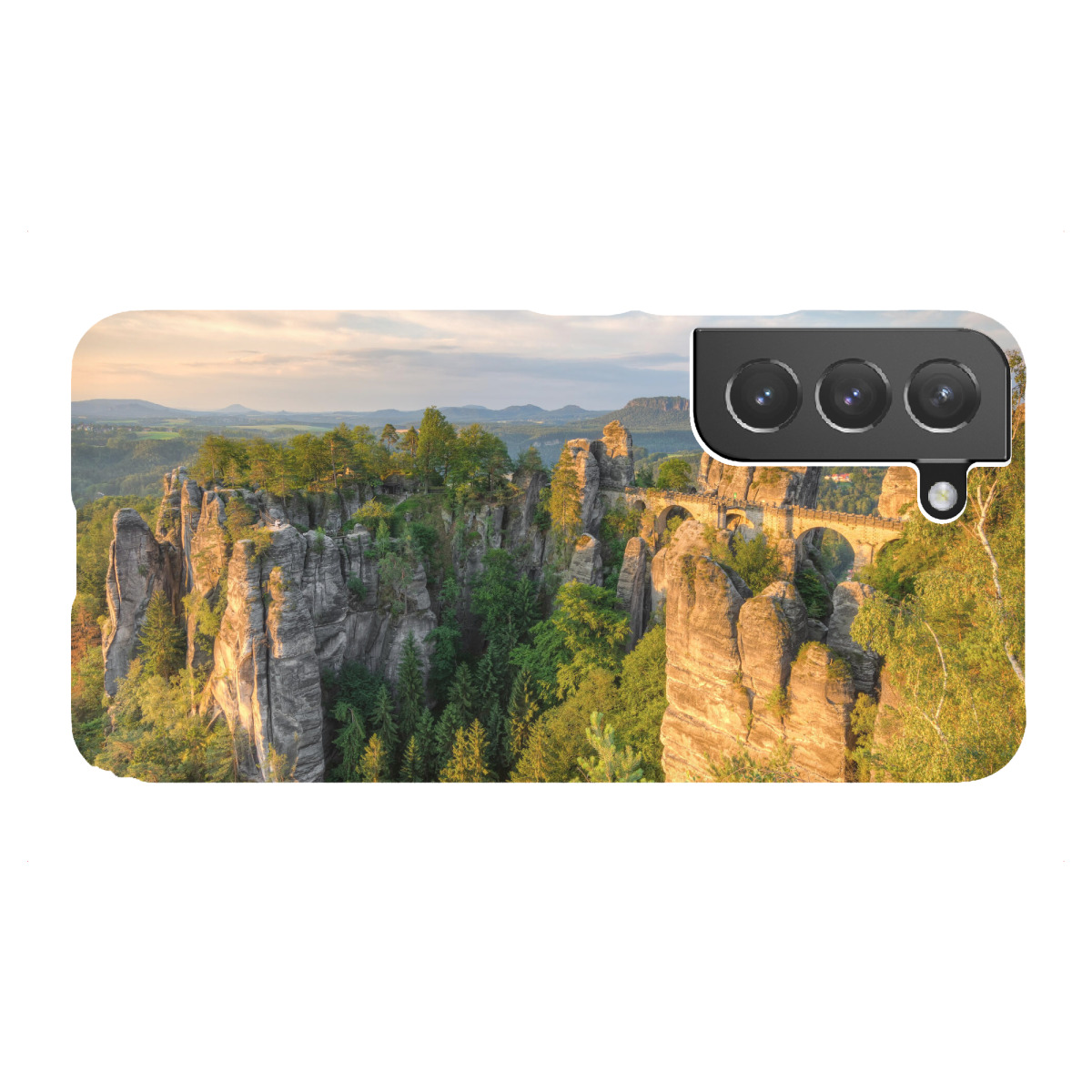"Basteibrücke Sächsische Schweiz"für Samsung Galaxy - Premium-Case Handyhülle artboxONE