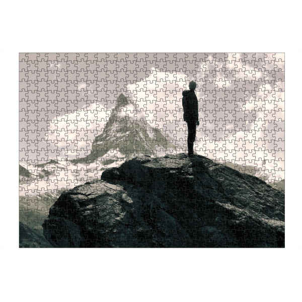 Puzzle Ravensburger "Outlooks" artboxONE - Natur,Reise,Schwarzweiß,Reise / Länder,Sport / Motivation