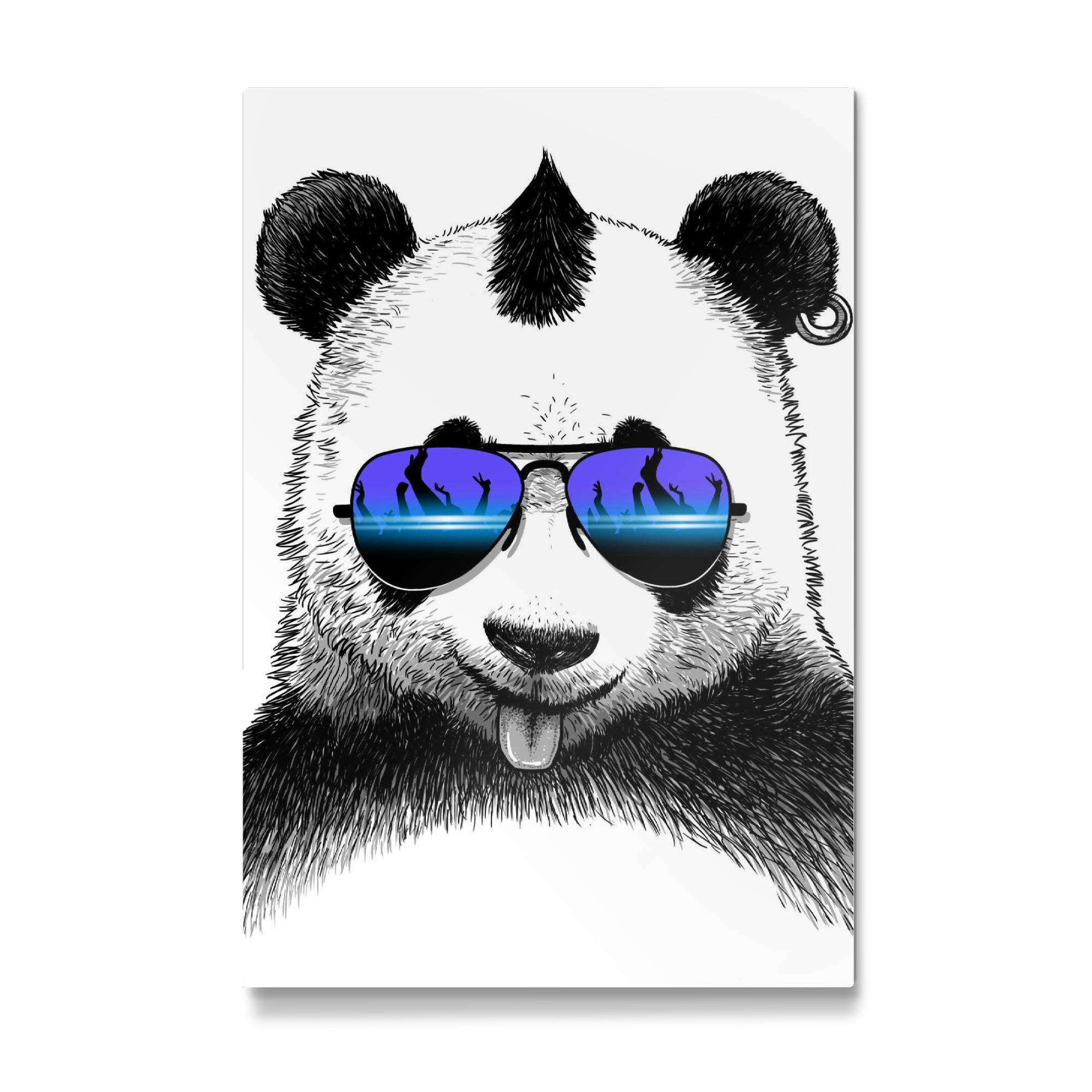 Galerie-Print "Dj Punk Panda" 75x50 cm artboxONE