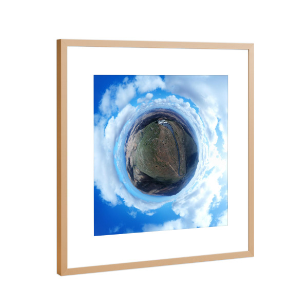 Poster mit Rahmen Kupfer "Fuerteventura - Morro Velosa" artboxONE - Natur,Reise,Architektur,Reise / Strand und Meer,Reise / Länder