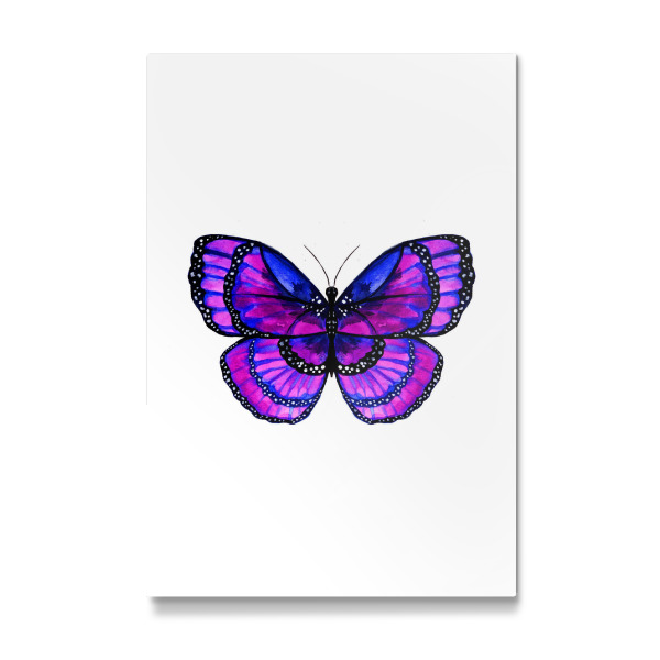 Galerie-Print "Purple Butterfly" 30x20 cm artboxONE