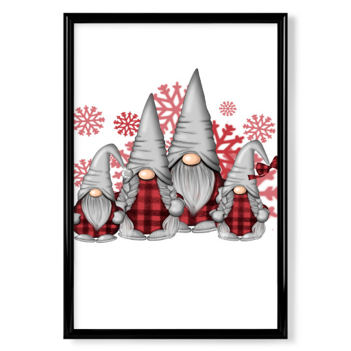Family Plaid Gnomes