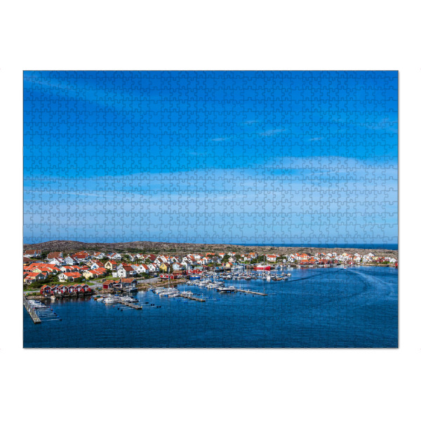 Puzzle Ravensburger "Marina in Smögen" artboxONE - Natur,Reise,Architektur,Reise / Strand und Meer,Reise / Länder