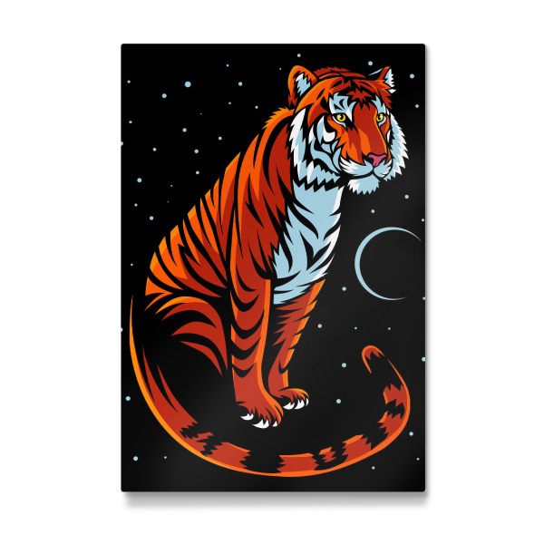 Galerie-Print "Tribal Tiger Long tale" 30x20 cm artboxONE