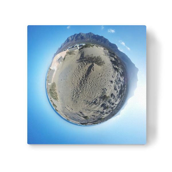 Leinwandbild "Fuerteventura - Friedhof Cofete" artboxONE - Natur,Reise,Reise / Strand und Meer,Reise / Länder