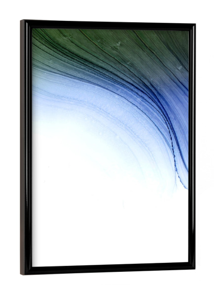 Poster mit schwarzem Rahmen "Some Colors Wellen" artboxONE - Abstrakt