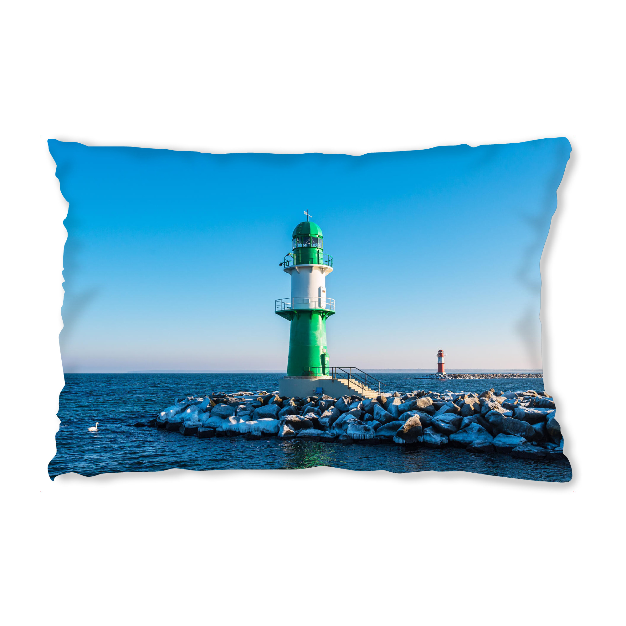 Design-Kissen "Molentürme im Winter" artboxONE - Natur,Reise,Architektur,Reise / Strand und Meer