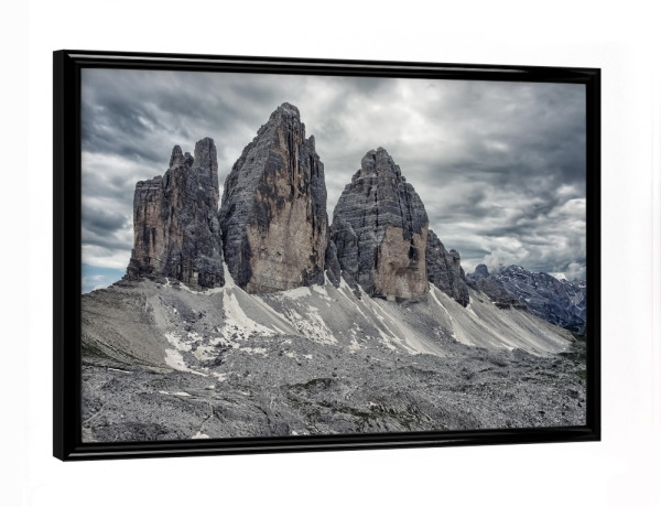 Poster mit schwarzem Rahmen "Dolomiti" artboxONE - Natur,Reise,Sport,Reise / Länder