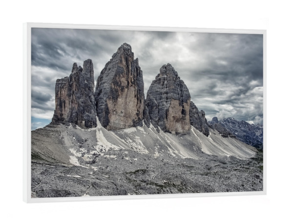 Poster mit weißem Rahmen "Dolomiti" artboxONE - Natur,Reise,Sport,Reise / Länder