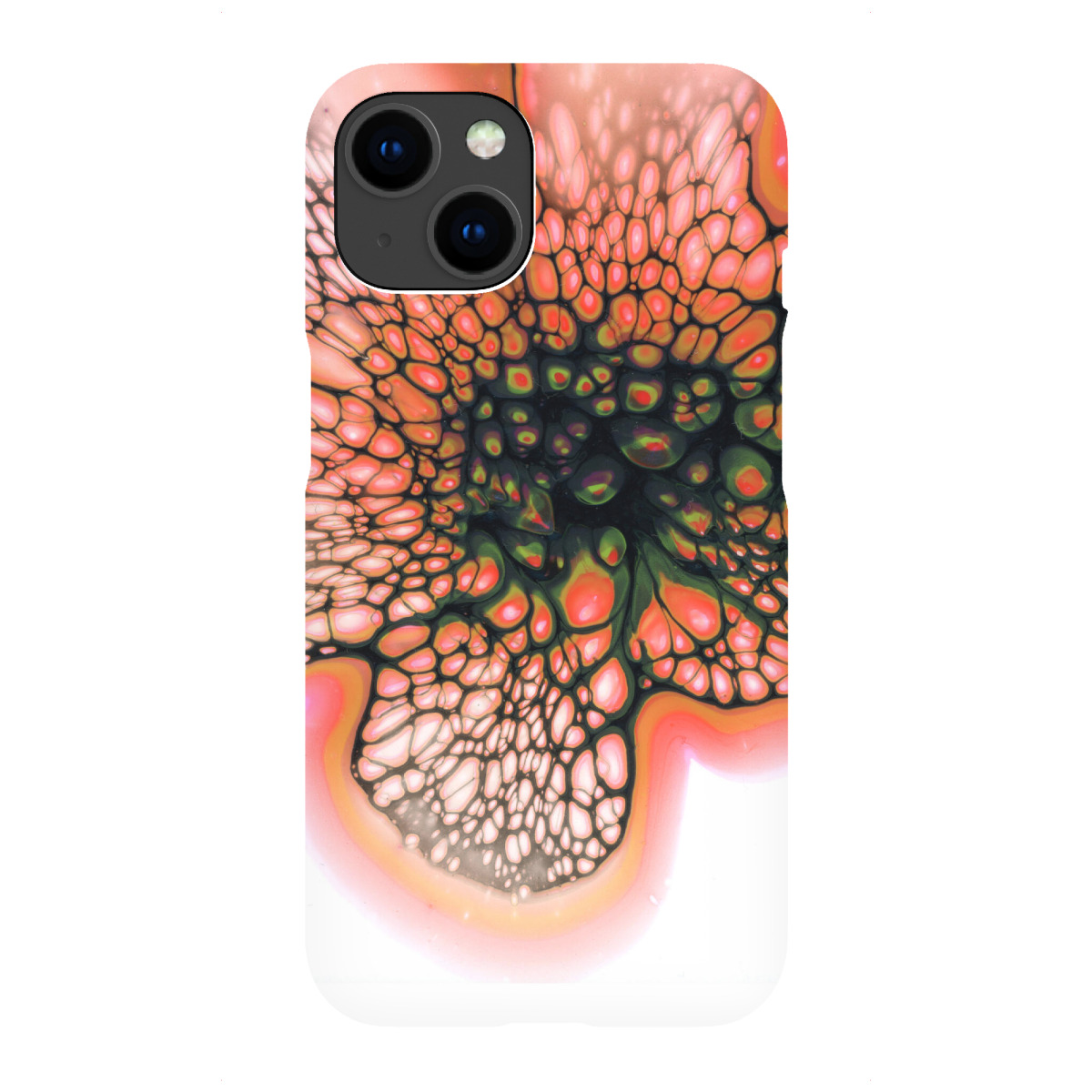 iPhone "Rot Lacing N Cells" Premium-Case Handyhülle artboxONE