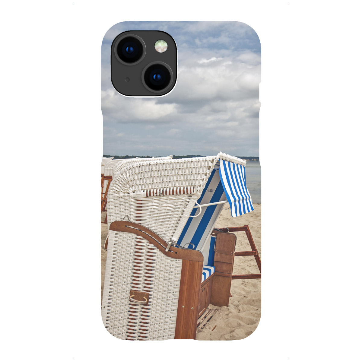 iPhone "Am Ostseestrand in Thiessow" Premium-Case Handyhülle artboxONE