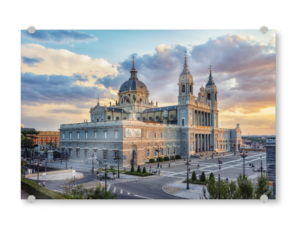 Acrylglasbild "Almuneda" artboxONE - Städte,Reise,Architektur,Reise / Länder,Städte / Weitere