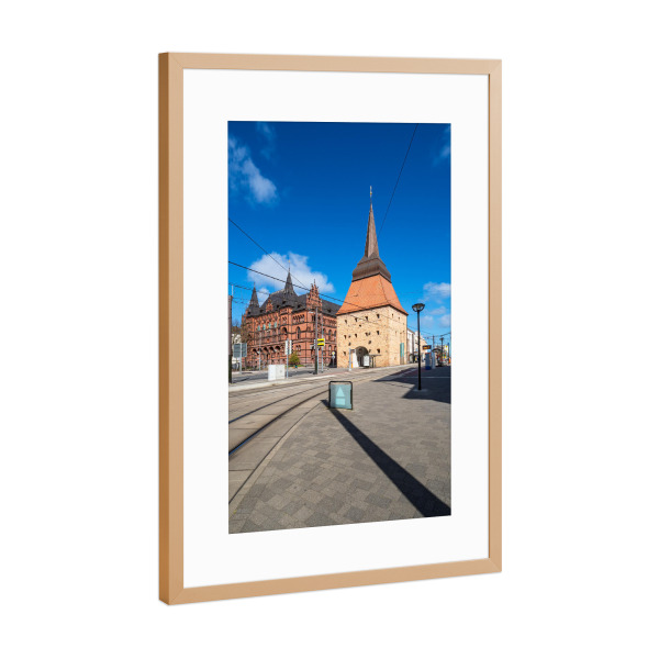 Poster mit Rahmen Kupfer "Historische Gebäude" artboxONE - Reise,Architektur,Städte / Weitere