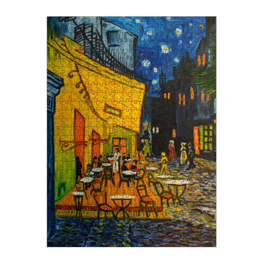 Cafe terrace in the evening