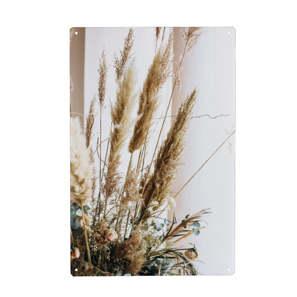 Holzbild "Dried Flowers Boho" artboxONE - Natur,Floral