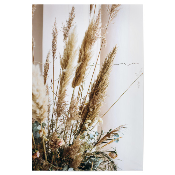 Poster 30x20 cm "Dried Flowers Boho" artboxONE - Natur,Floral
