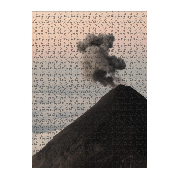 Puzzle Ravensburger "Volcanic Sunrise" artboxONE - Reise,Reise / Länder