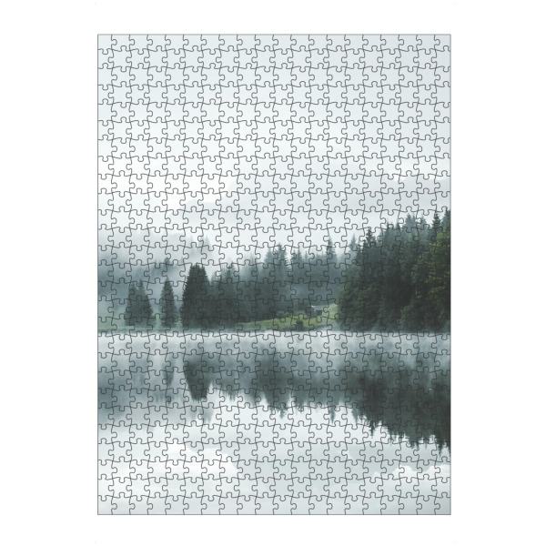Puzzle Ravensburger "Reflection at the Mountainlake" artboxONE - Natur,Reise,Reise / Länder