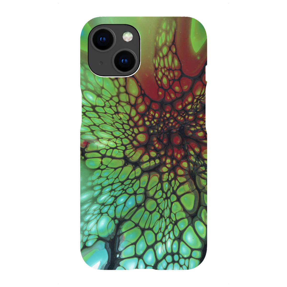 "Green but Cells"für iPhone - Premium-Case Handyhülle artboxONE
