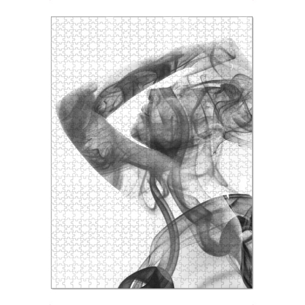 Puzzle Ravensburger "Woman in Smoke" artboxONE - Menschen
