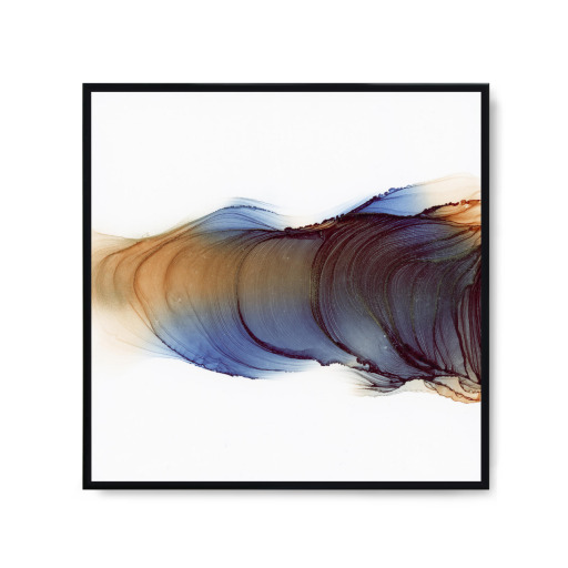 Blau N gold C waves