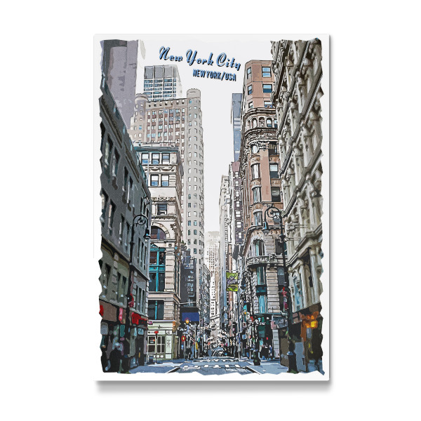 Galerie-Print "New York Vintage Straße" 30x20 cm artboxONE
