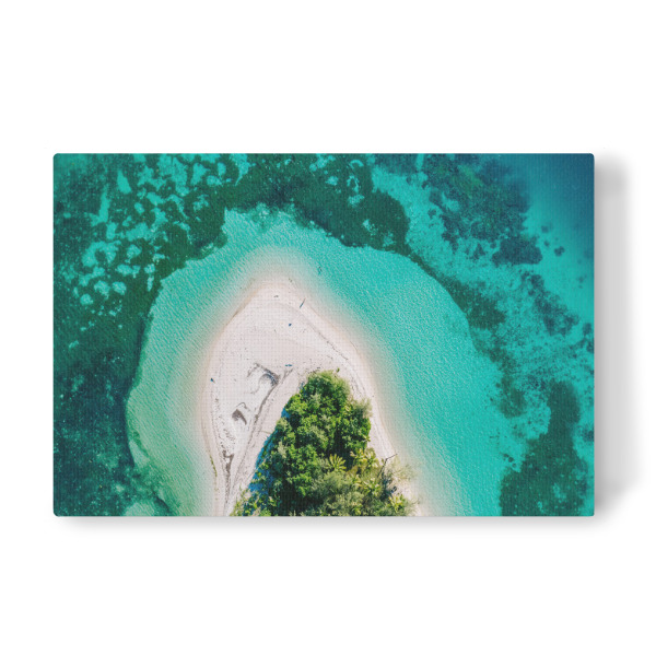 Leinwandbild "Blaue Lagune" artboxONE - Natur,Reise,Reise / Strand und Meer