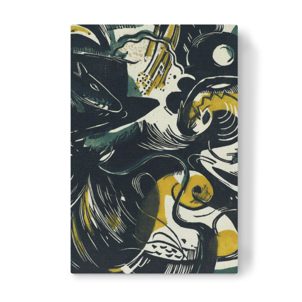 Leinwandbild "Die Schöpfungsgeschichte" artboxONE - Natur,Tiere,Abstrakt