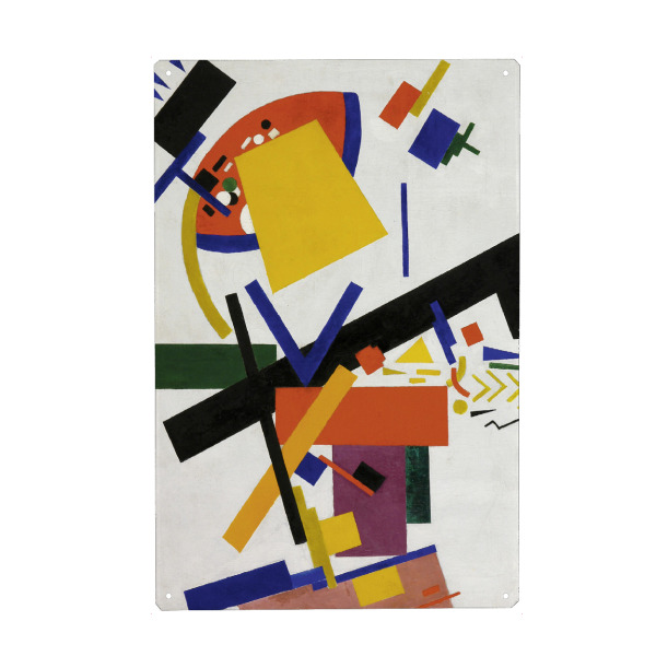 Metall Poster "Suprematismus von Malewitsch" artboxONE - Abstrakt,Geometrie